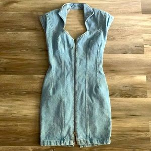 Paris blue Jean dress